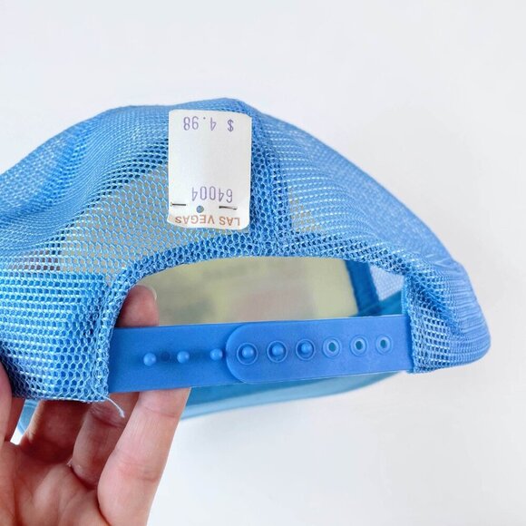 ⚡️SOLD⚡️ deadstock NWT 80s las vegas trucker hat - Picture 3 of 5